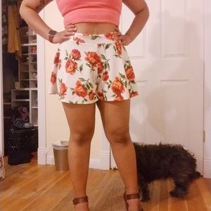 Floral shorts